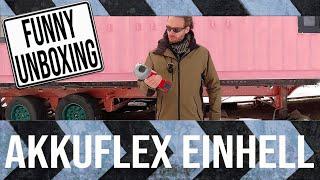 Einhell Winkelschleifer TE-AG 18/115 Li-Solo - was kann die Akkuflex?