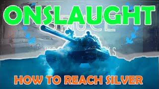 ONSLAUGHT - How to reach SILVER | WoT with BRUCE