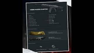 Warface MSBS RADON CUSTOM ВАРФЕЙС ВФ РАДОН КАСТУМ ВАРФЕЙС