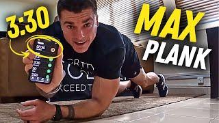 MAX the ACFT: MAX the Plank!! How to hold for 3:30!