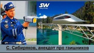 " SkyWay Сергей Сибиряков Анекдот про гаишников"