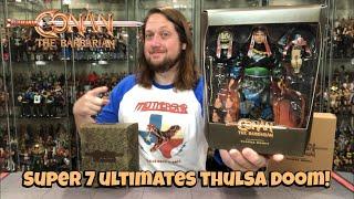 Thulsa Doom Conan The Barbarian Super 7 Ultimate Unboxing & Review!