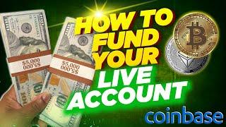 HOW TO FUND YOUR LIVE FOREX ACCOUNT USING COINBASE WITH BITCOIN