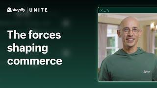 Shopify Unite 2021 | The forces shaping commerce with Tobi Lütke