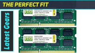 Upgrade Your Laptop with NEMIX RAM's 32GB DDR3-1600MHz Dual Voltage Memory Kit!