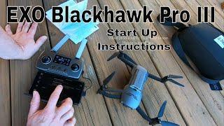 EXO Blackhawk Pro 3 Drone (Set Up Instructions)