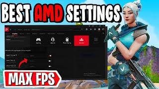 BEST AMD Radeon Settings (2024) | AMD Radeon Settings for GAMING️