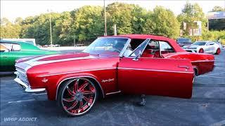 WhipAddict:  Kandy Red 66' Chevy Impala SS Vert on Forgiato Azioni 24s, Fully Done