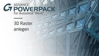 GRAITEC PowerPack für Autodesk Revit - 3D Raster anlegen