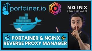 FREE: Portainer & NGINX Proxy Manager Setup Open Source ️ Docker & Reverse Proxy Management