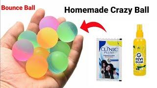 How to make Crazy balls at home/Bouncy ball/homemade crazy ball/diy Crazy ball/Stress Ball/Jumpsball