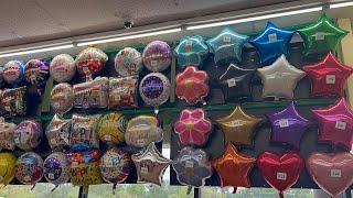 Balloonify Decorations Ideas in Dollar Tree Shop with Me #dollartree  #balloons #balloondecoration