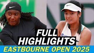 Alex Eala vs Hailey Baptiste Full Highlights | Eastbourne Open 2025