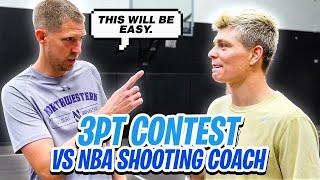 3PT Contest vs. NBA Shooting Coach! (Best Shooter I’ve EVER SEEN!)