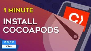 How to Install Cocoapods in One Minute