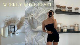 WEEKLY HOME RESET: cleaning motivation, neue Kühlschrank Organisation, meine Putzroutine | SASKIA