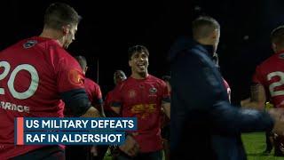 USA Military rugby defeats RAF to end UK tour on a high 