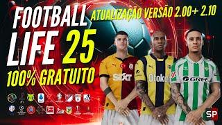 PATCH PES 2021 ATUALIZADO | NOVAS FACES, KITS E TRANSFERÊNCIAS - FOOTBALL LIFE 25 VERSÃO 2.00 + 2.10