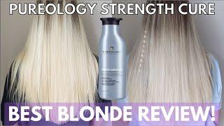 Pureology Strength Cure Best Blonde Purple Toning Shampoo & Conditioner Review