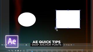 After Effects Quick Tips // Snap Anchor Points EASILY