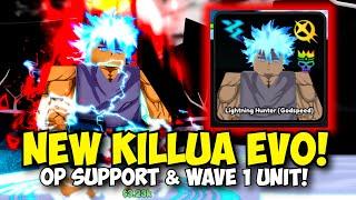 New Killua Godspeed Evo has OP SPA & Great Wave 1 Unit! | ALS Showcase