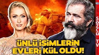 Dünyanın Sesi | Los Angeles'ta Büyük Yangın! Paris Hilton Mel Gibson Gibi İsimler Evini Kaybetti