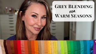 Gray Blending Hair IF You Are a Warm Season