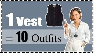 1 Vest, 10 Outfits: The Ultimate Wardrobe Must-Have for Fall/Winter