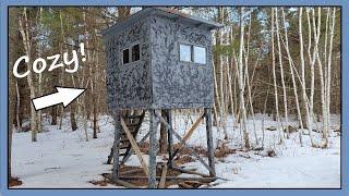 Deer Hunting Blind 5' x 6' - Insulated (Economy Build)