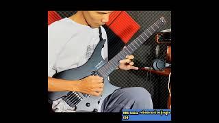 MMAguitarist demonatrate a guitar solo.