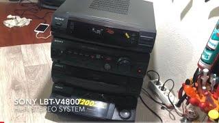 Sony LBT-V4800 bakım onarım maintenance repair (METİN ÖZDEMİR ‘İN ANISINA)