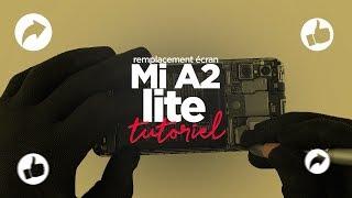 MI A2 Lite : DÉMONTAGE ET REMONTAGE COMPLET (ECRAN, BATTERIE, ETC...)