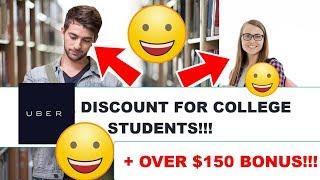 Uber Discount for College Students - EASY College Students Discounts for Uber and Lyft TODAY!!