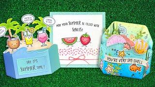 Intro to Summer Friends, Shello Friend, Stitched Seashells, Wave Wrap Around & Palm Tree Inserts