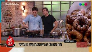 Tapa de nalga rellena al horno  con risoto de cebada y rosquitas (22-04-2024) - Ariel en su salsa