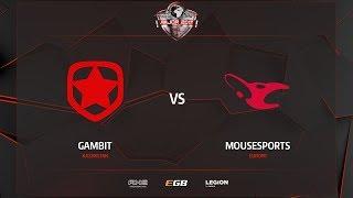 CS:GO - Gambit vs Mousesports - PGL Major Krakow 2017