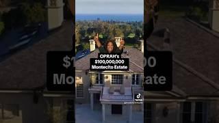 #Oprah $100,000,000 Montecito Home #CelebrityHomes #CelebrityFrontYards #Billionaire #celebritynews