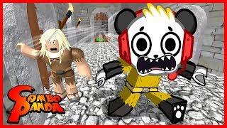 Roblox Escape the Dungeon FLOOR IS LAVA Let's Play with Combo Panda