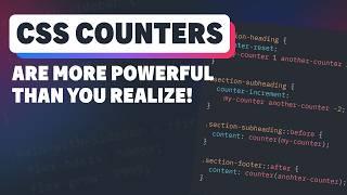 Dynamic numbering with CSS counters