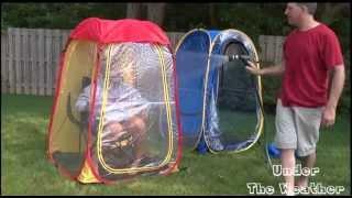 HOW TO USE THE UNDER THE WEATHER OUTDOOR SPORTS SOCCER TENT