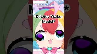 Chibi DELETES her Vtubing Model #shorts #chibidoki #vtuber
