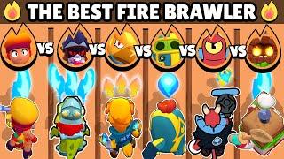 WHAT IS THE MOST POWERFUL FIRE BRAWLER?  | BRAWL STARS