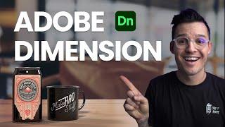 Adobe Dimension Tutorial | 3D Mockups for Beginners