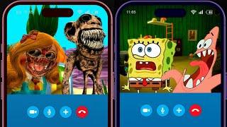 SpongeBob unleashed ZOONOMALY Monsters on Miss Delight