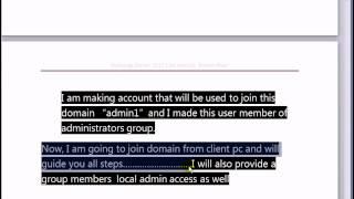 Manage Active Directory and Join client to domain by Enayat Meer