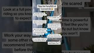 Tips for Fury325 at Carowinds #themepark #rollercoaster #coasters #ride #carowinds