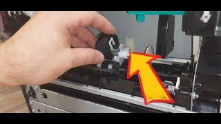 HP Color M451 / CP2025 Jam in the tray. Replacing the Pick Roller