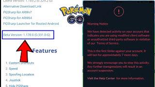 PGSharp New Beta Version: 1.170.0 Update | Dont Update PGSharp  | Pokemon Go Update