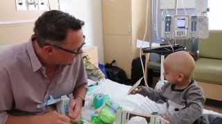 Matthew Lillard's Visit to CHLA in Support of Dreamnight