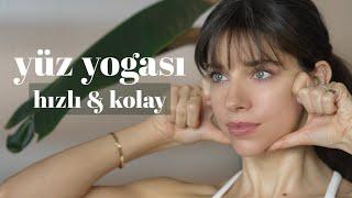 8 Dakikada 8 Kolay Hareket  Elvin ile Yüz Yogası